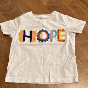 Stella Mccartney Kids Girls Teen White Hope T-Shirt